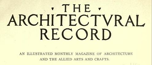 The Architectural Record Header